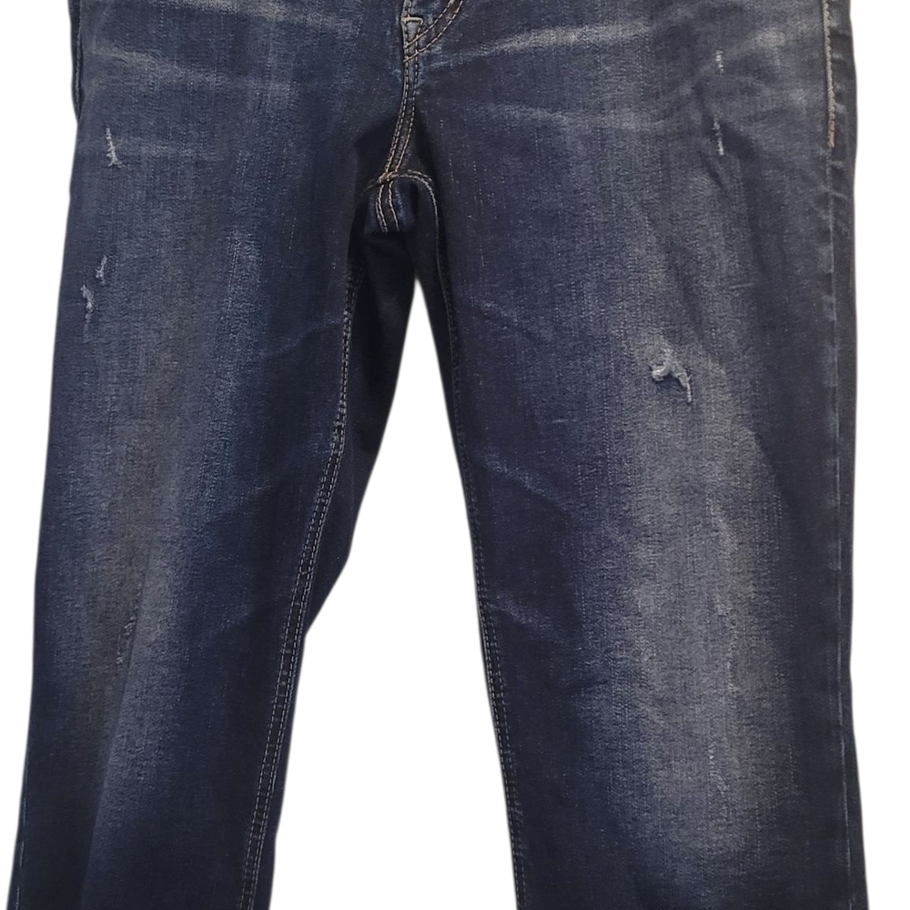 Silver Jeans Women's Dark Blue Ankle Jeans